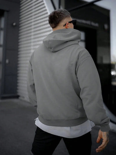 Old Money Classic Solid Hoodie
