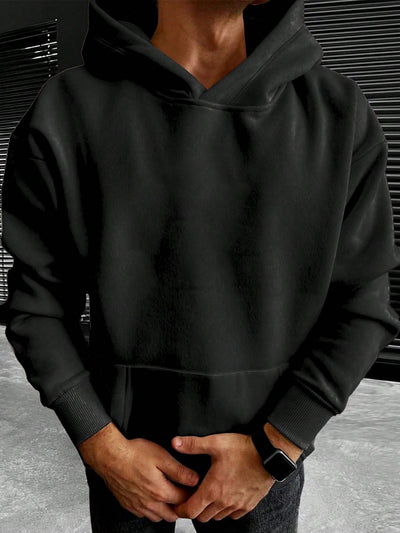Old Money Classic Solid Hoodie