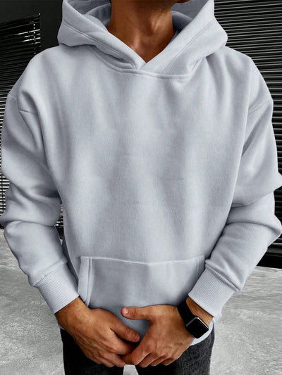 Old Money Classic Solid Hoodie
