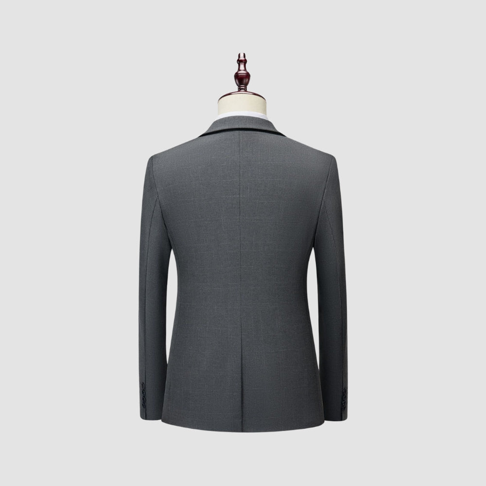Old Money Elegant Slim Fit Business Formal Suit