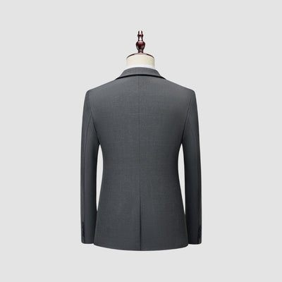 Old Money Elegant Slim Fit Business Formal Suit