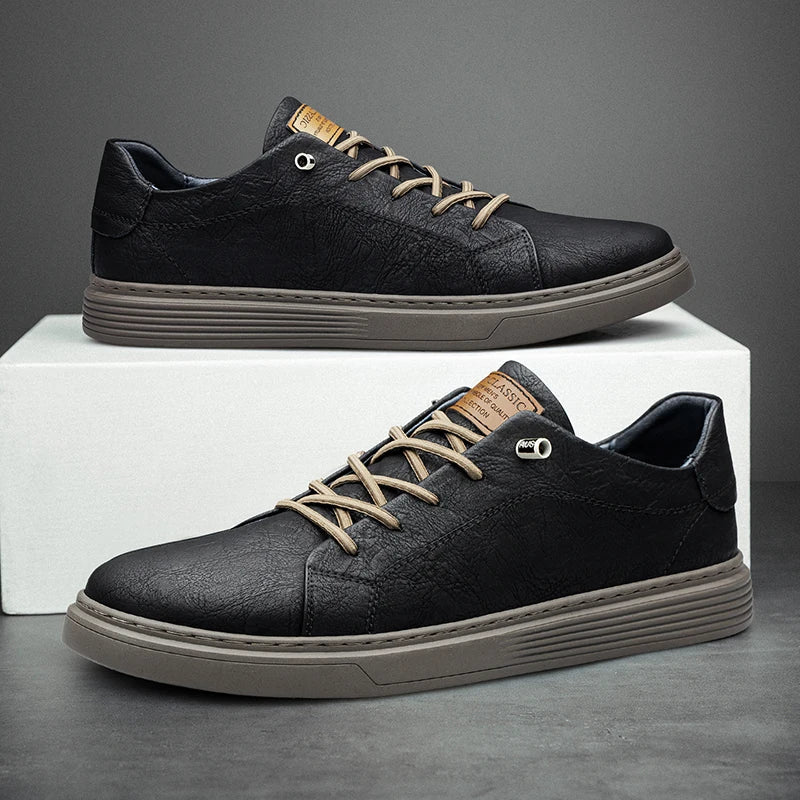 OXFORDS™ - GENUINE LEATHER SNEAKERS