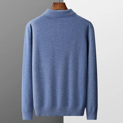 Old Money Elite Cashmere Polo