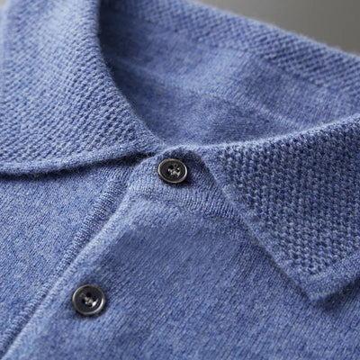 Old Money Elite Cashmere Polo